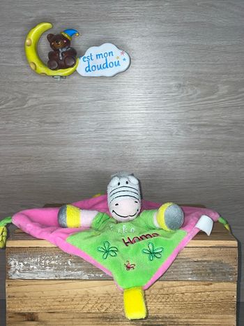 DIV456 doudou zèbre 🦓 central vet