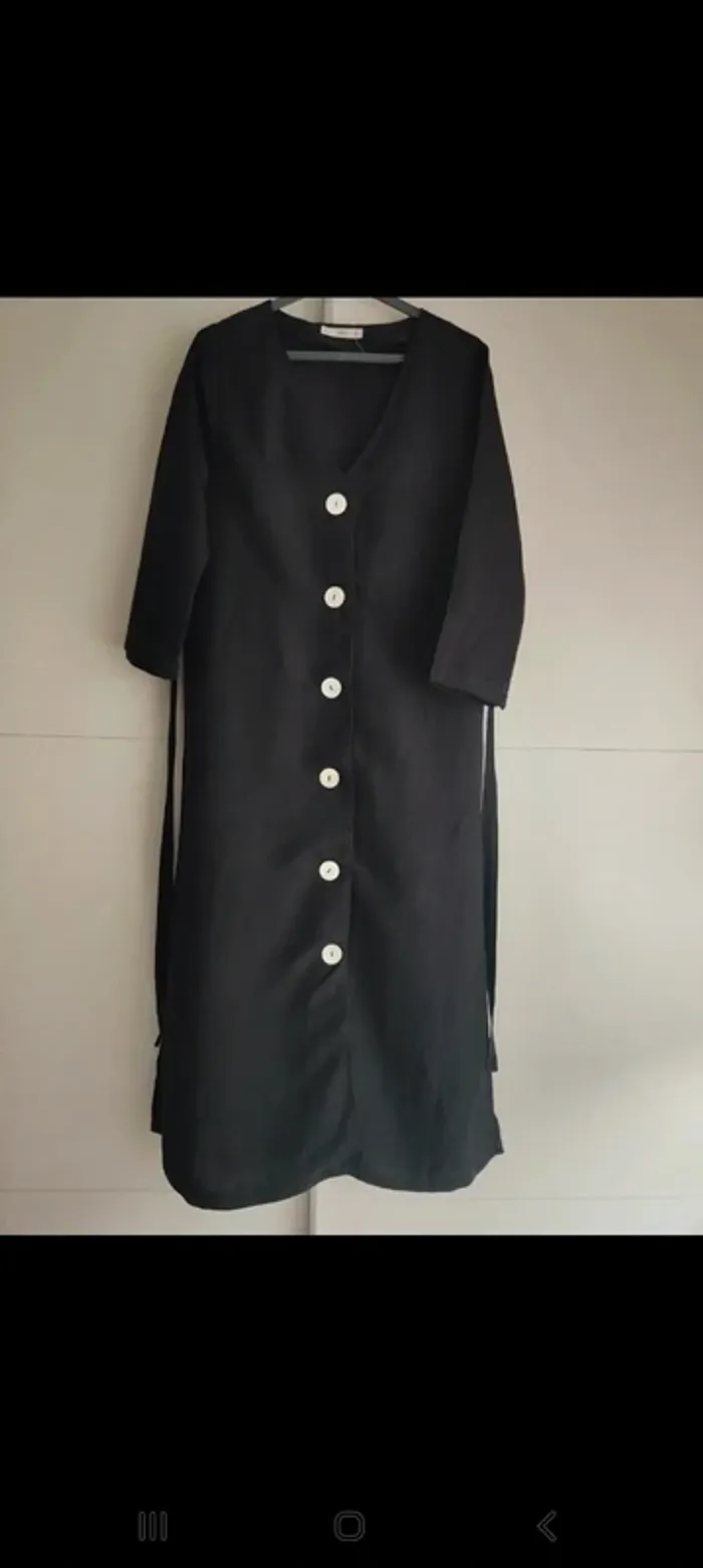 Robe en lin mango
