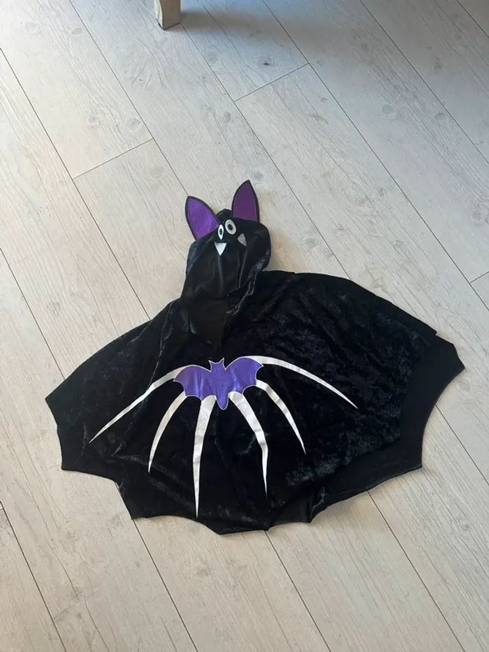 Déguisement cape chauve-souris
