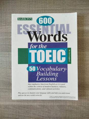 Livre pour réviser le toeic