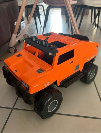 4x4 action man orange grosse volture
