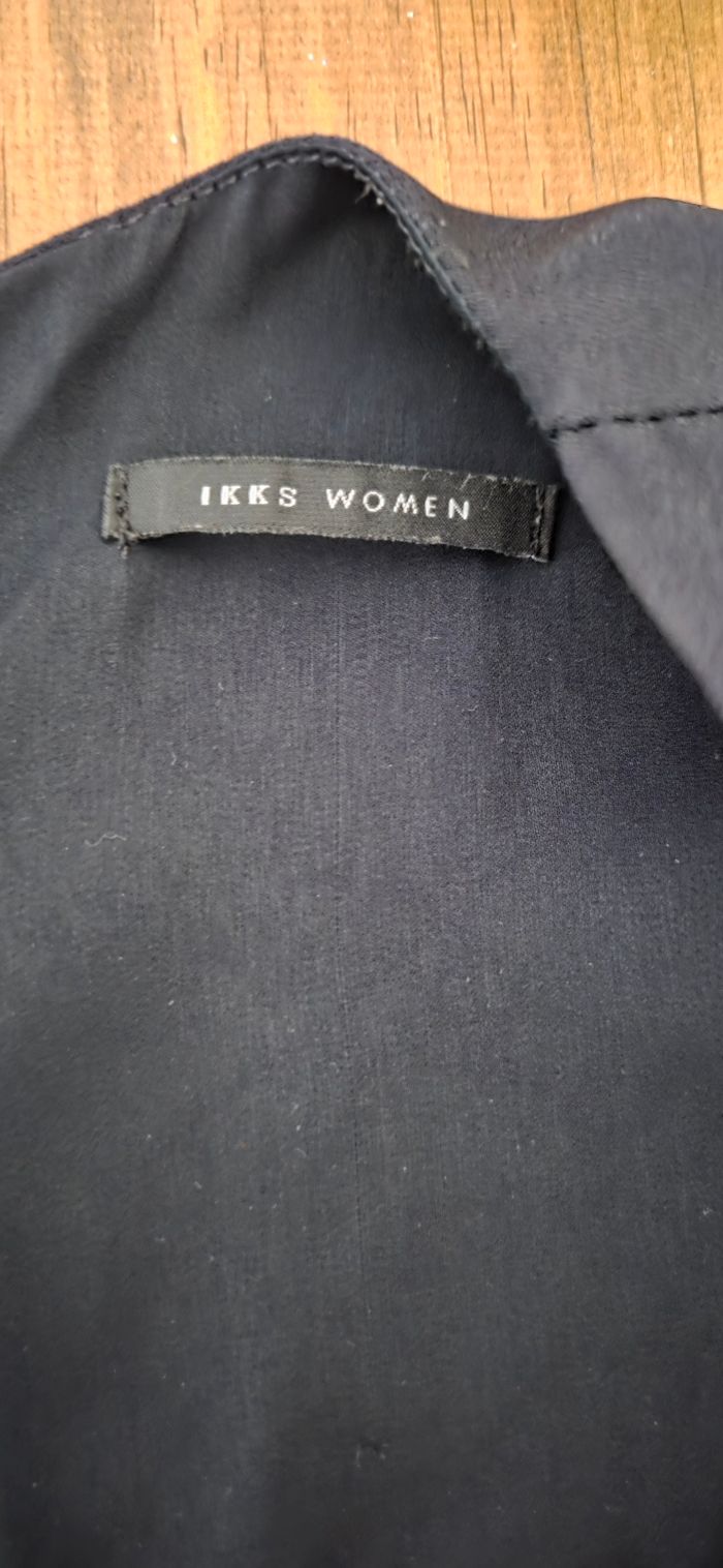 IKKS WOMEN – Combishort Bleu Marine – T40 – Chic & Intemporelle - photo numéro 2