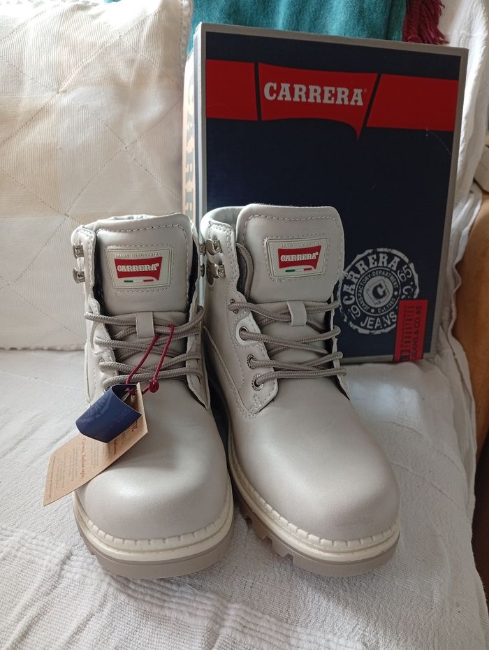 Bottines unisexe grises. Carrera 38 - photo numéro 10