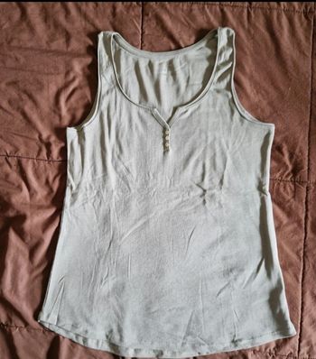 Débardeur femme Kaki,  Taille L