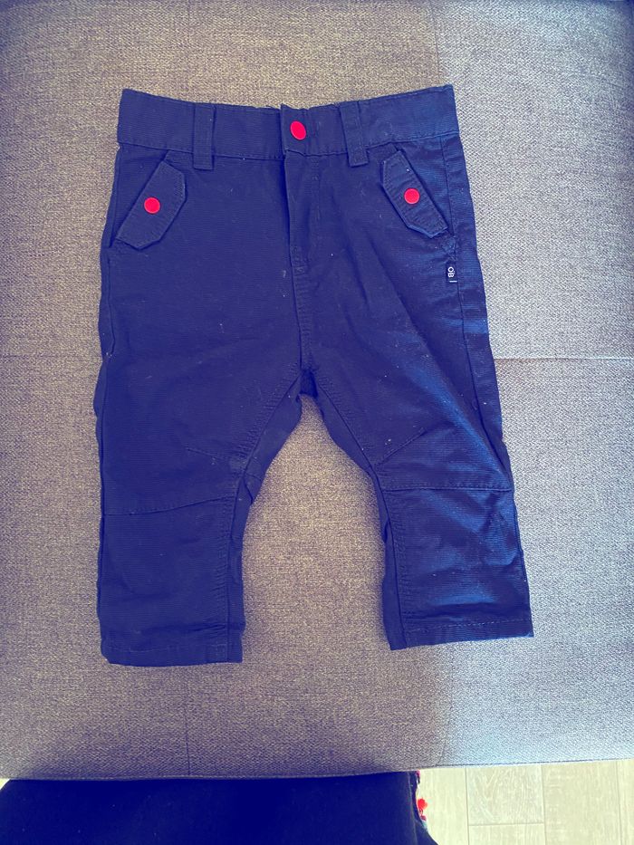 Pantalon bleu marine
