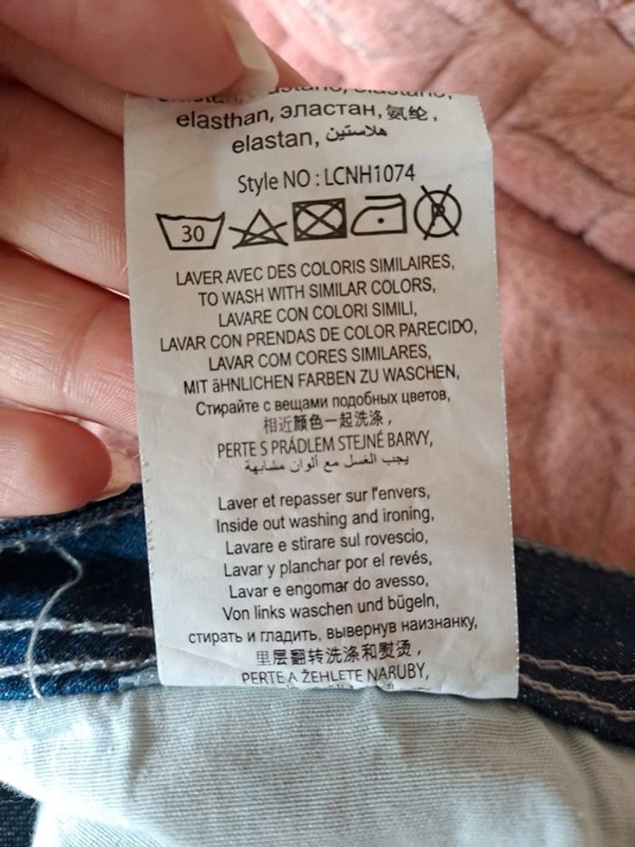 Jean slim fille Lee Cooper comme neuf 14 ans - photo numéro 9