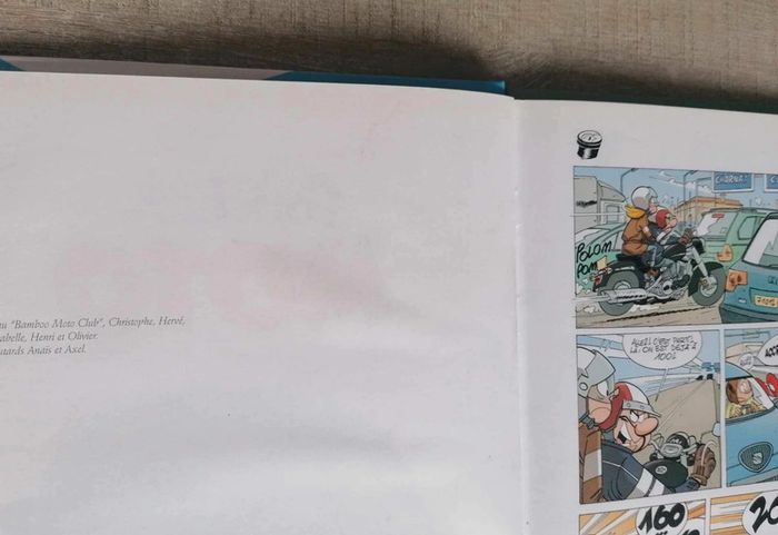 Bande dessinée Les fondus de moto Richez Cazenove et Bloz - photo numéro 3