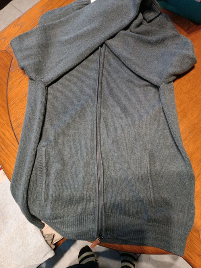 Gilet zippé gris TEX XXL - photo numéro 8