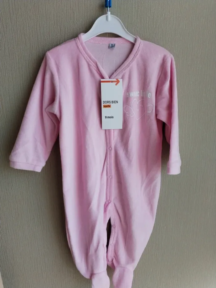 Pyjama grenouillère bébé