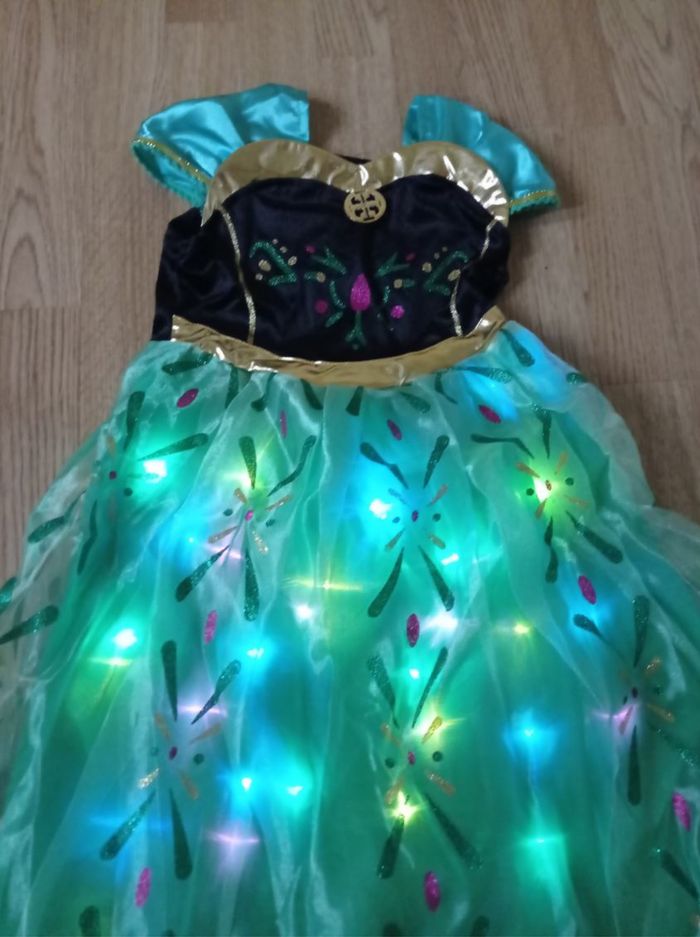 Déguisement princesse Anna a LED 4ans - photo numéro 3