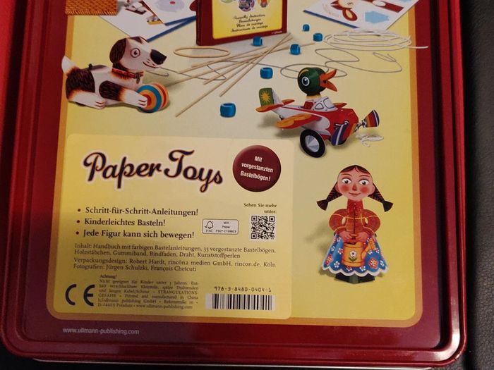 Paper Toys - Jouets en papier à assembler - voir description - photo numéro 8