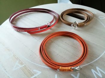 Bracelets cuir