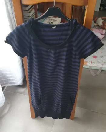 Robe pull avec capuche