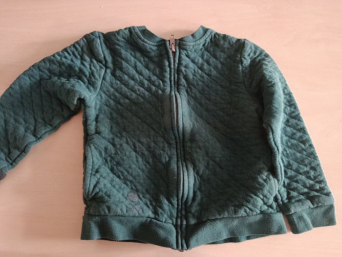 Gilet boy Vert foncé a donné