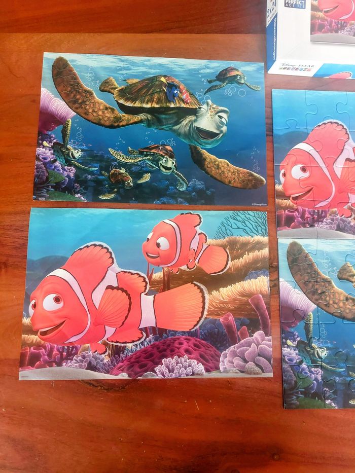 2 puzzles thème marin Némo - photo numéro 4