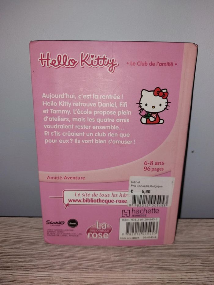 Livre de poche Hello kitty le club de l´amitié - photo numéro 2