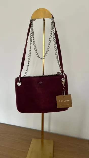 Sac bandoulière Brownie Re|Love – Édition éco-responsable, cuir