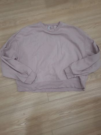 Sweat h&m rose pâle