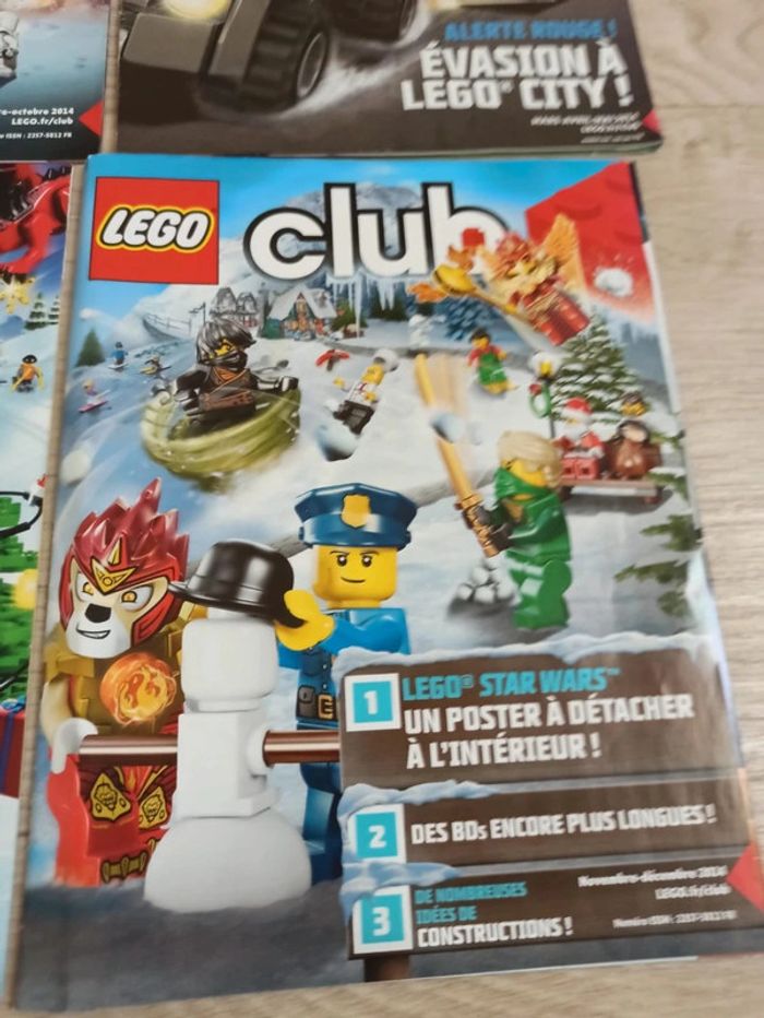 Lot 7 magazines lego - photo numéro 2