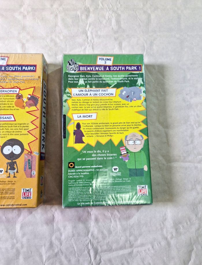 K7 Vhs South Park , sous blister - photo numéro 8