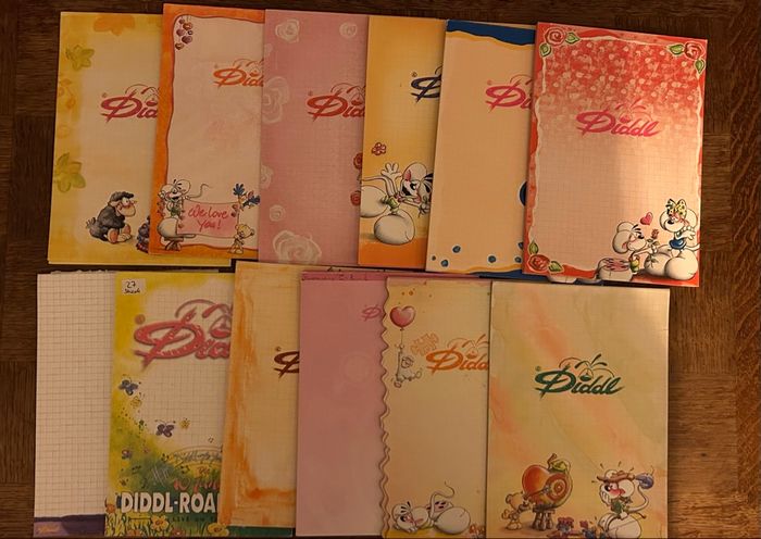 Lot de 30 Feuilles Diddl