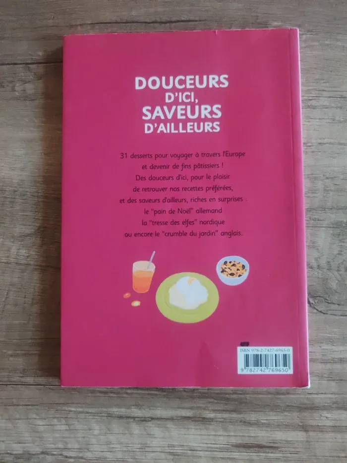 Livre de recettes pour enfants "douceurs d'ici, saveurs d'ailleurs" - photo numéro 2
