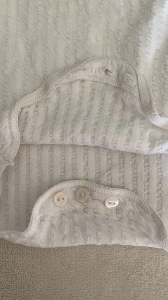 Body àcolerette Petit Bateau taille 24 mois 86 cm - photo numéro 3