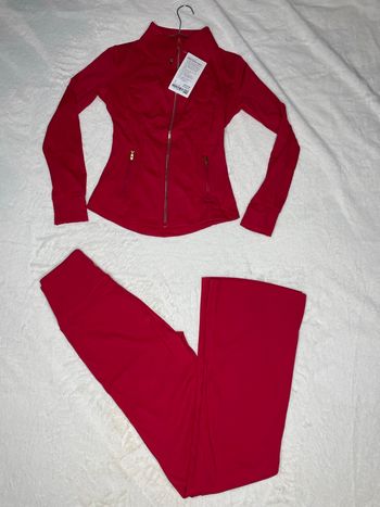 Lululemon rouge taille 36-38