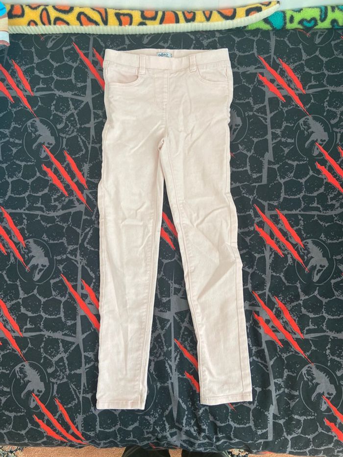 Jeans slim rose fille