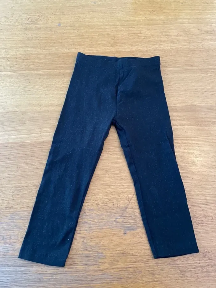 Legging noir fille 8 ans