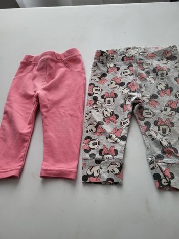 Lots de  2 leggings 6 mois