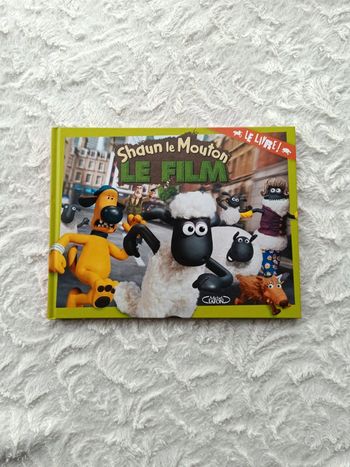 Grand livre Shaun le mouton le film Michel Lafon