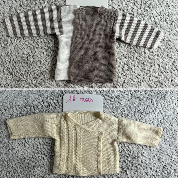 Lot de 2 filets faits main