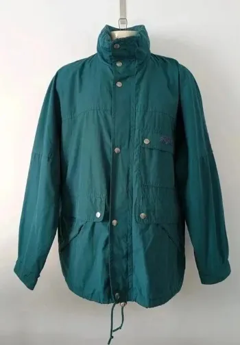 Blouson zippé vintage - Fila Magic Line - logo brodé - taille XXL