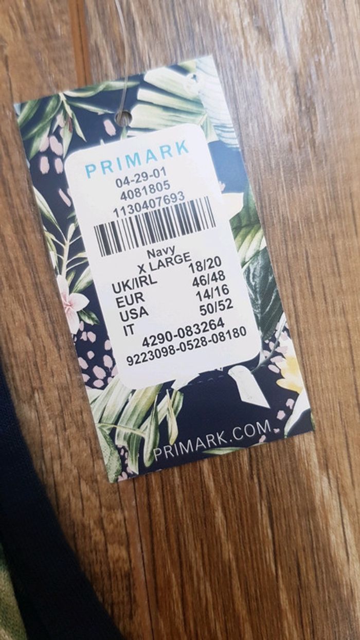Top à bretelles neuf Primark XL - photo numéro 4