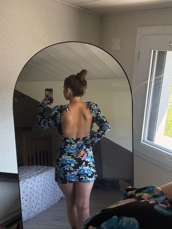 Robe Zara dos nu