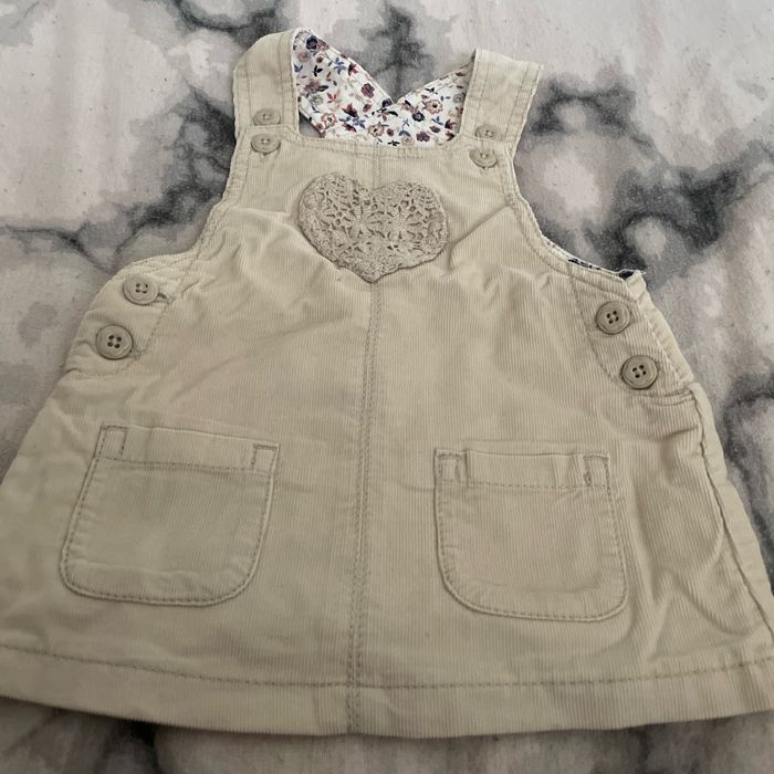 Salopette jupe fille