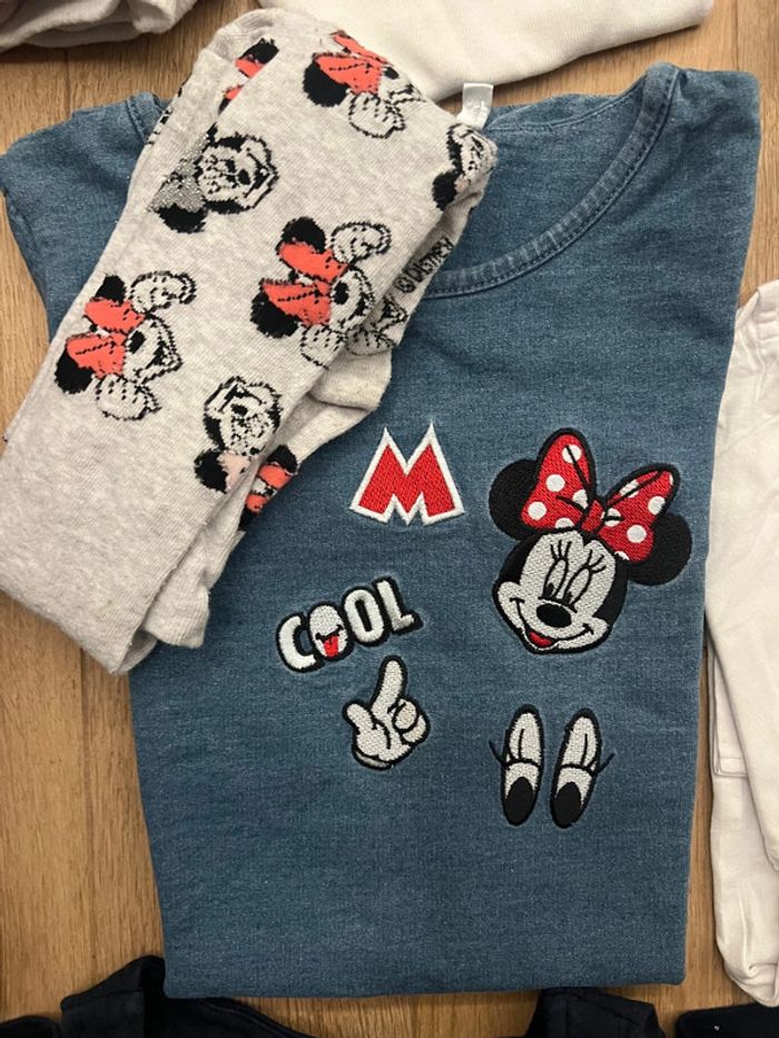 Lot de 18 vêtements automne hiver fille 8 ans bon état différentes marques - photo numéro 6