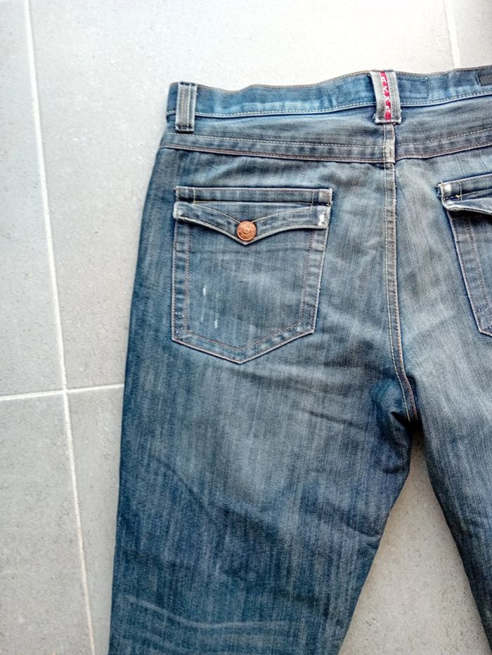 Jean Bootcut en Denim pour Homme avec Jambe Évasé - photo numéro 10