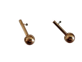 Boucles d'oreilles dorée