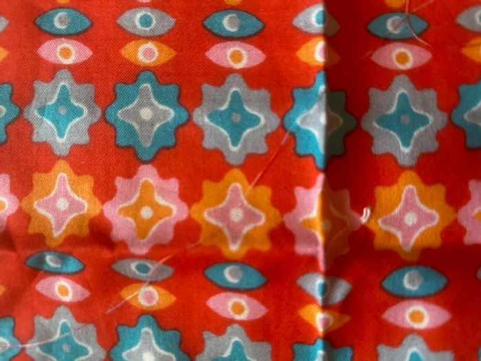 Chute de tissu imprimé géométrique Maija - photo numéro 2