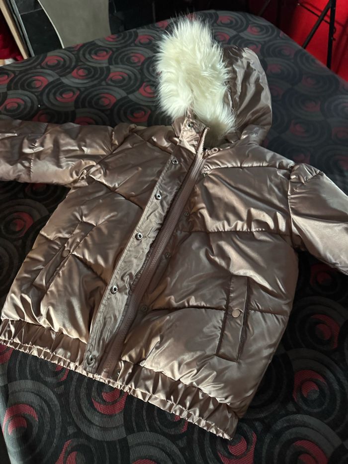 Veste doudoune rose - photo numéro 3