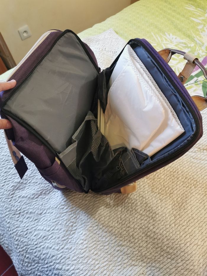 Sac à langer lit intégré neuf - photo numéro 7