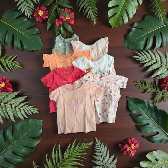 Lot vêtements fille 9 mois été – Petit Bateau, TAO, Verbaudet, Mayoral - photo numéro 2