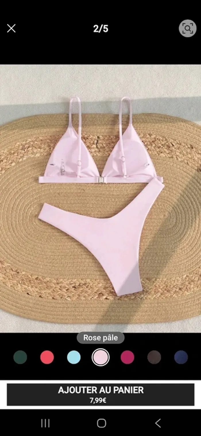 Maillot de bain Shein Taille XS - photo numéro 6