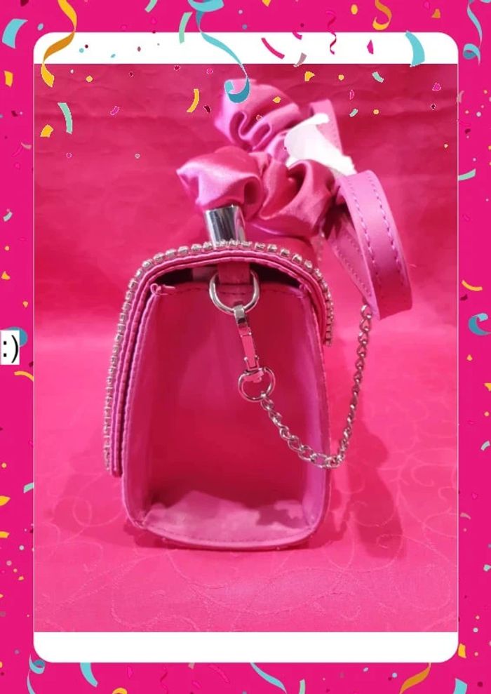 Sac à main pochette  strass - photo numéro 3