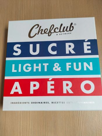 Coffret livres cuisine chefclub