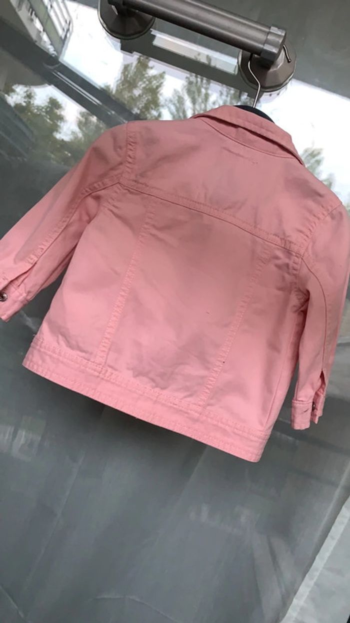 Petite veste en jean (taille 18 mois) - photo numéro 7