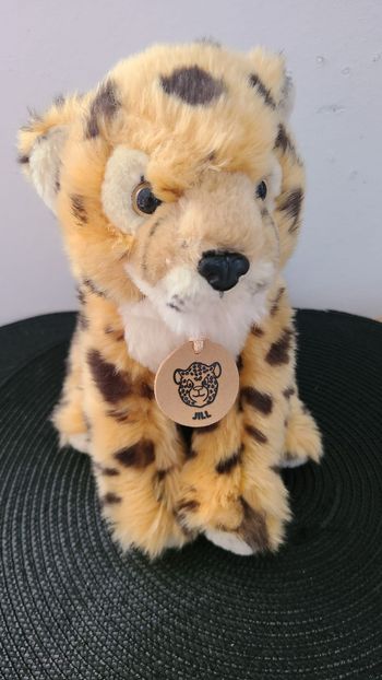 peluche léopard solft toys