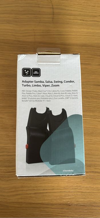 Adaptateur poussette abc design